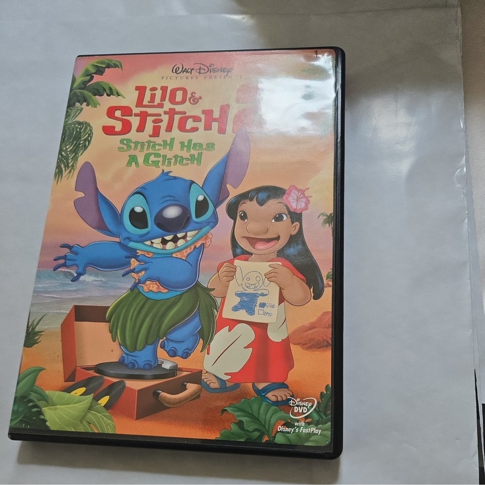 2005 Walt Disney Lilo and Stitch 2 Stitch Has A Glitch Original Sequel Movie DVD